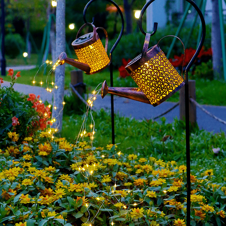Solar-Powered Watering Can Light – Chyhua