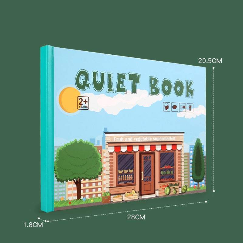 Montessori Quiet Book For Toddlers – Chyhua