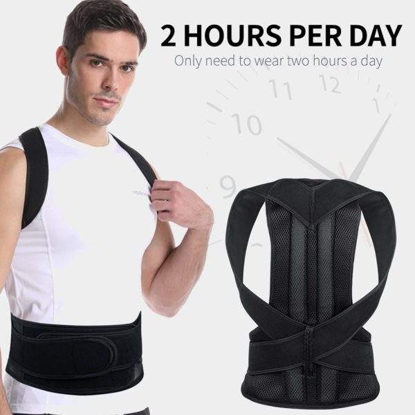 Premium Posture Corrector for Men, Women, and Children – Back Brace ...