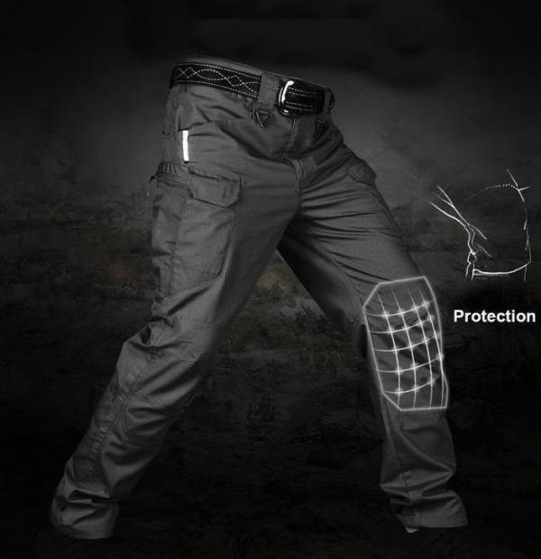 Outdoor Tactical Waterproof Pants Army Fan Multi-Pocket Combat Pants ...