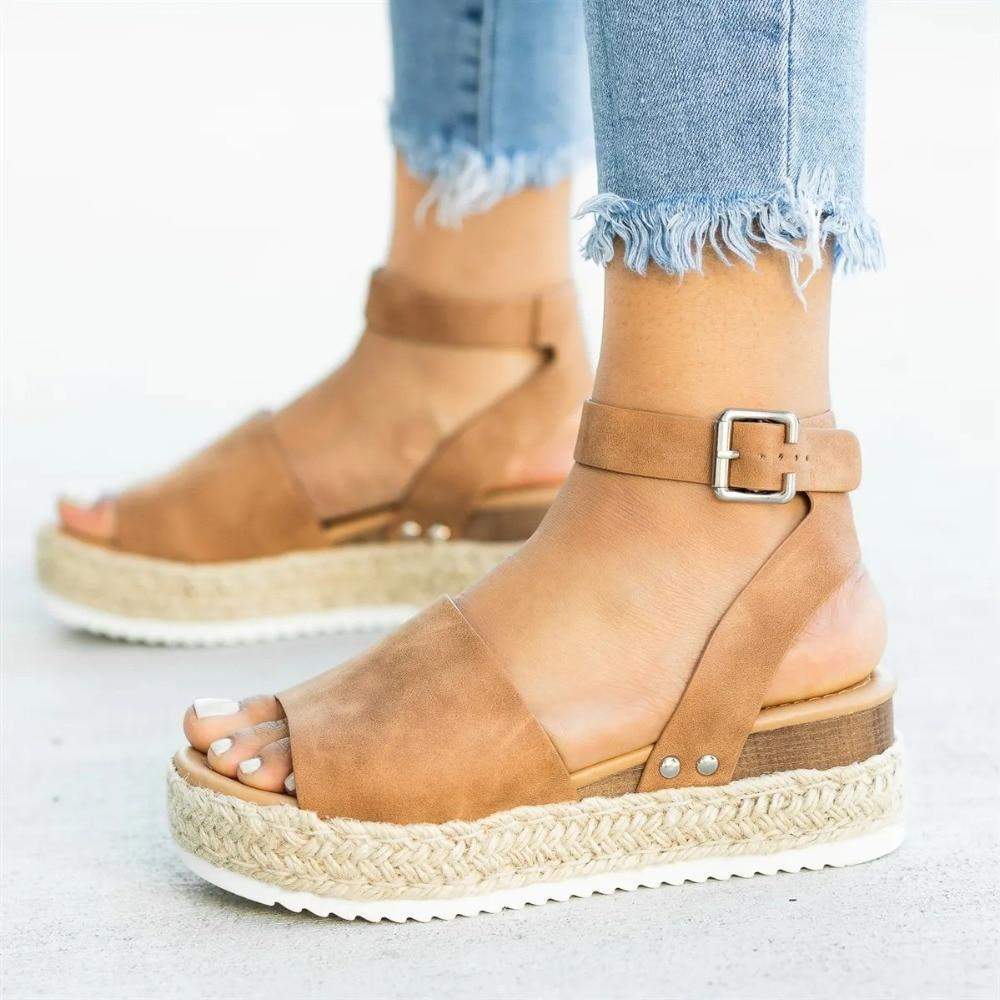 Platform Wedge Sandal Shoes for Bunion Rectification – Chyhua