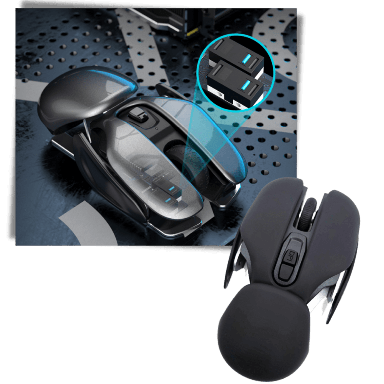 Wireless Ergonomic Gaming Mouse Chyhua