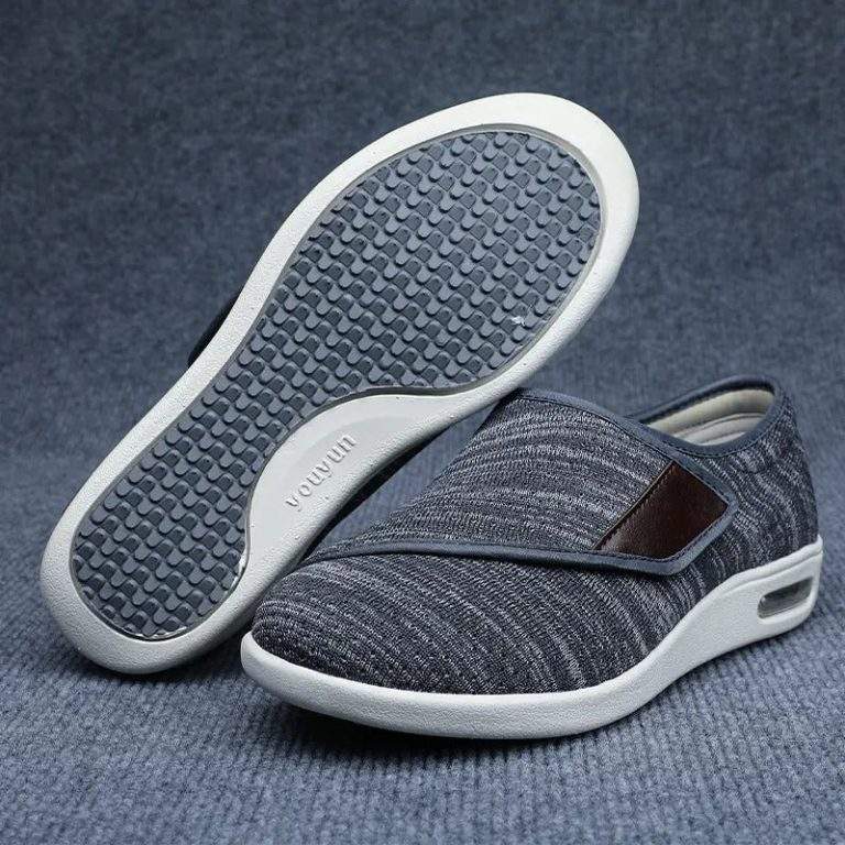 Unisex Wide Diabetic Shoes for Swollen Feet Comfortable Orthopedic