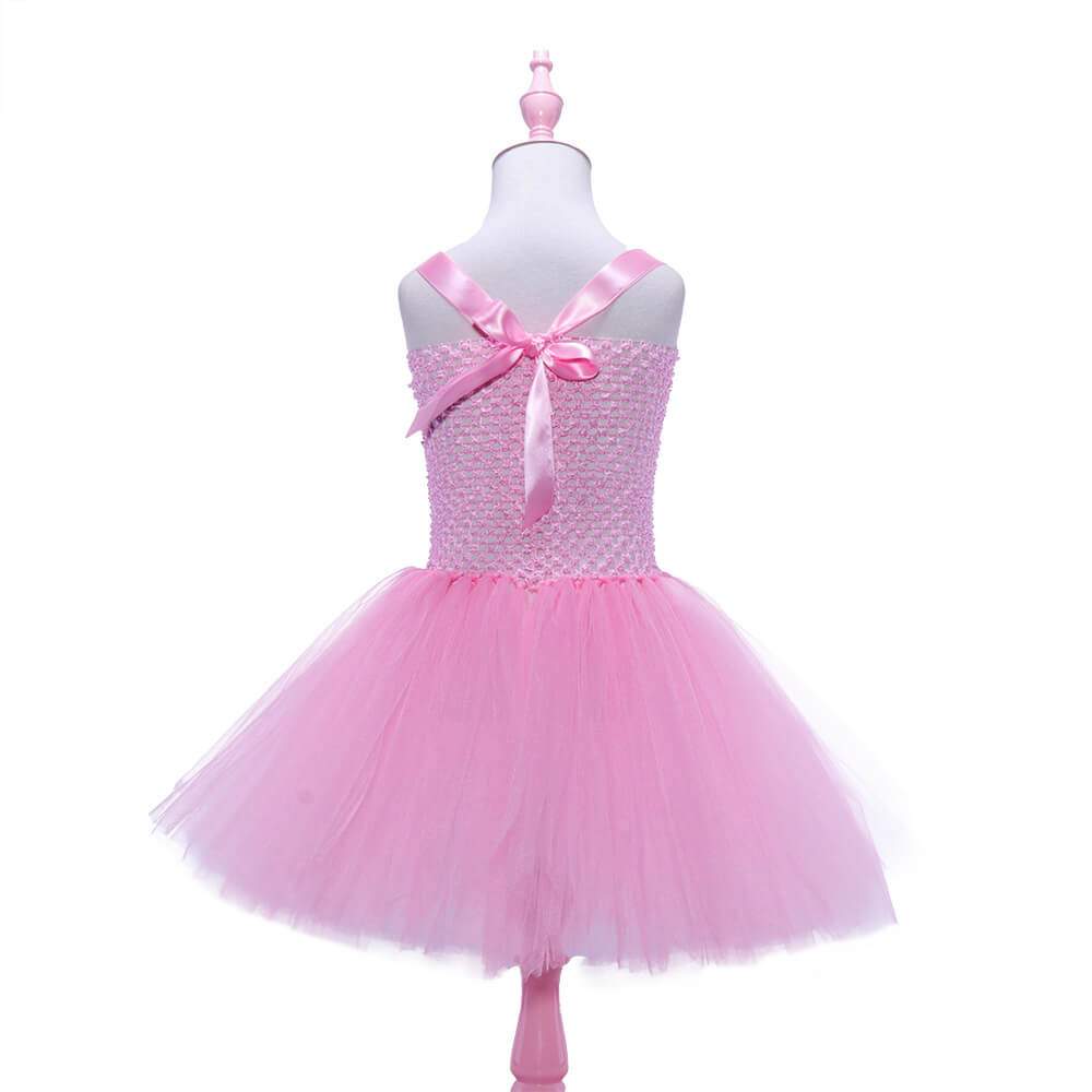 Girls Bunny Tutu Dress Cute Eater Costume Birthday Party Rabbit Outfit ...