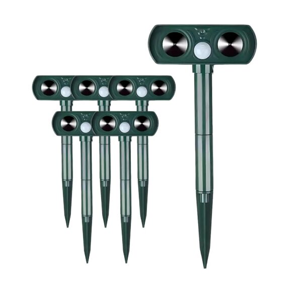 Solar Ultrasonic Coyote/Raccoon/Skunk/Snake & Rodent Repeller - Weatherproof - Image 9